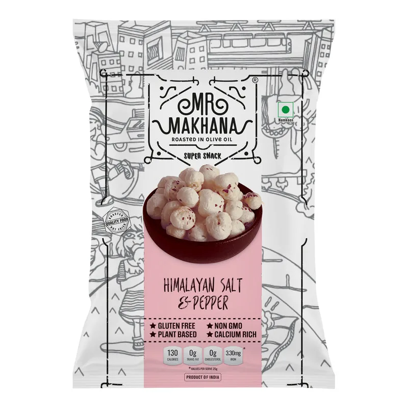 Himalayan Salt & Pepper Makhana