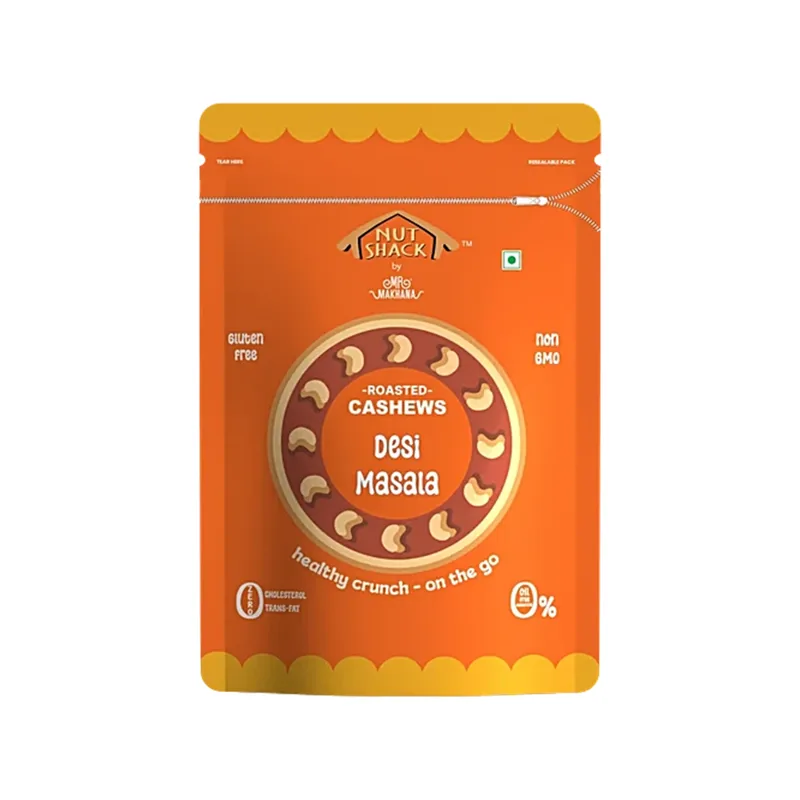 Mr Makhana Nut Shack Desi Masala Roasted Cashews 200 g