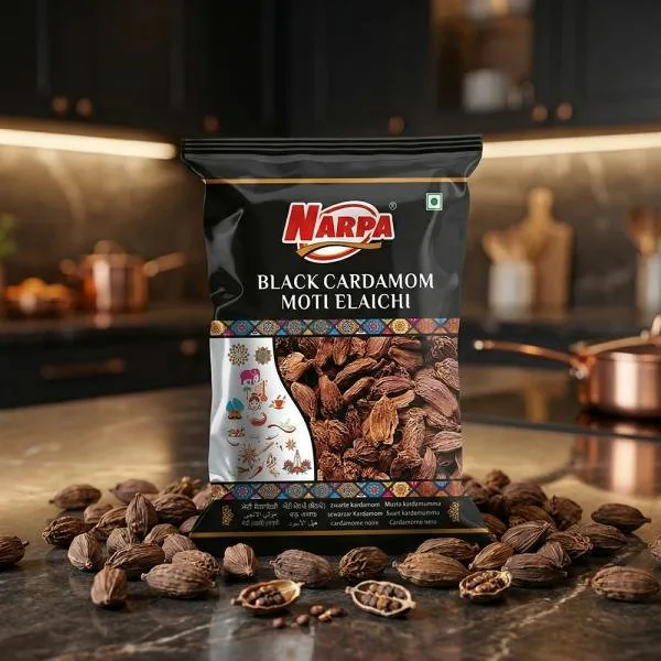 Black Cardamom (Moti Elaichi)