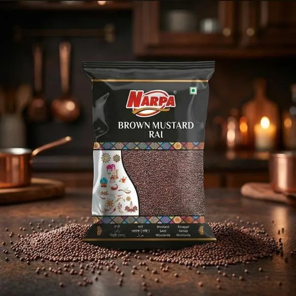 Brown Mustard (Rai Whole) 100 gm