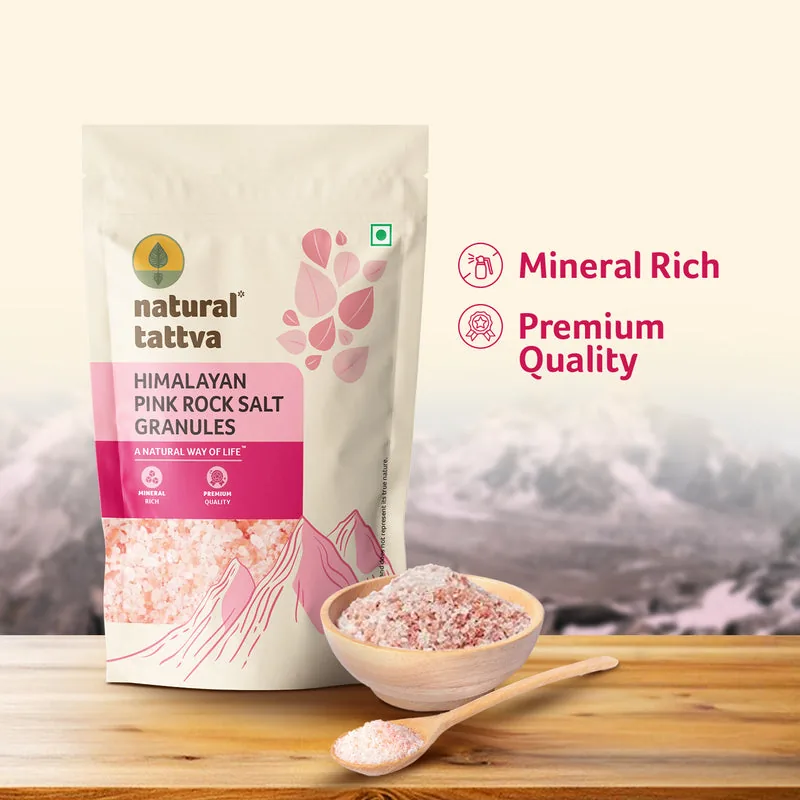 Natural Tattva Himalayan Pink Salt Granules