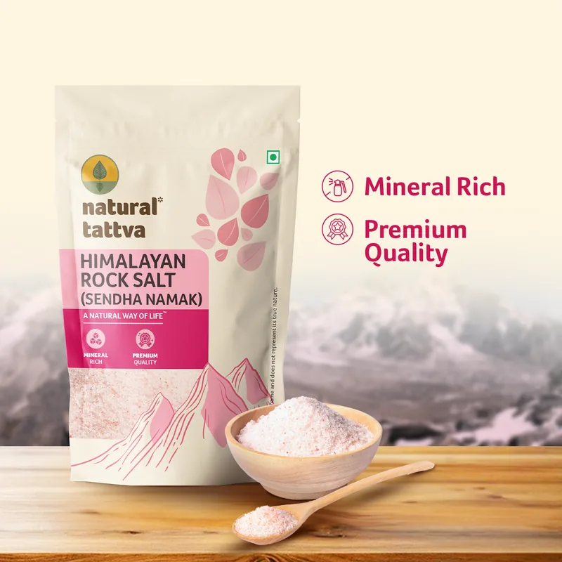 Natural Tattva Himalayan Rock Salt (Sendha Namak)