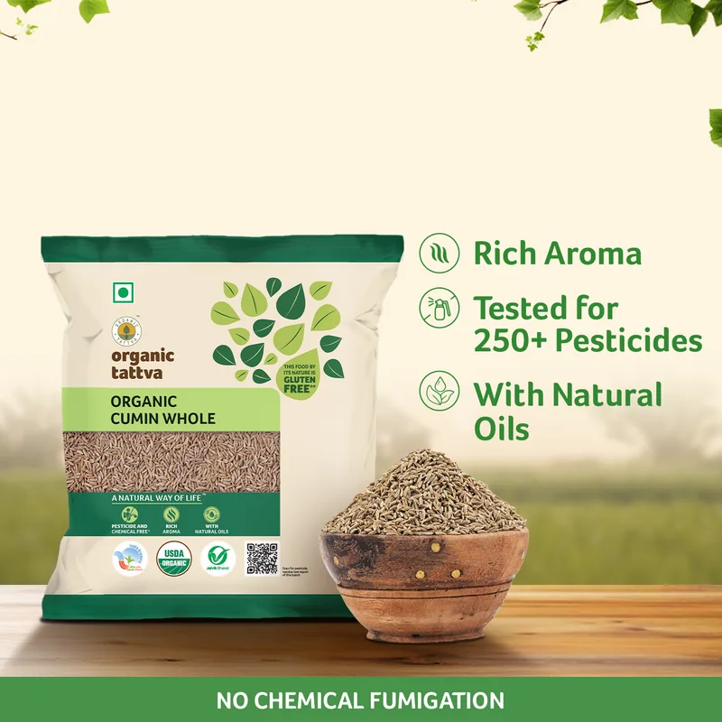 Organic Cumin Whole