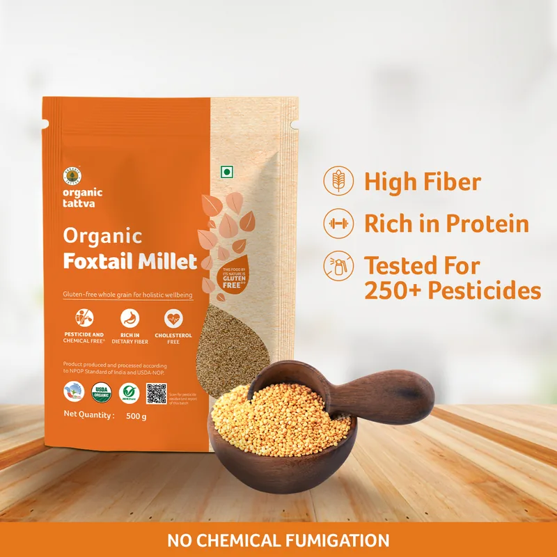 Organic Foxtail Millet