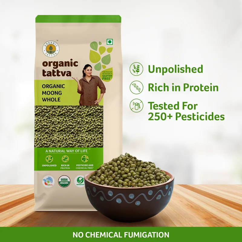 Organic Moong Whole