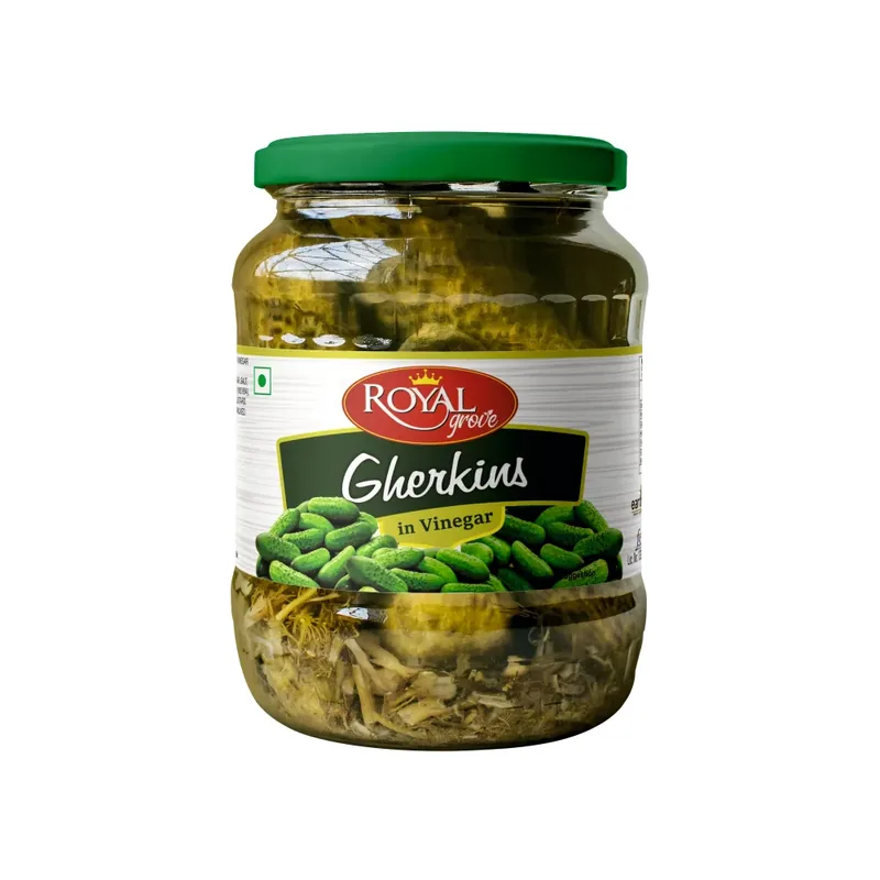 Gherkin Whole In Vinegar (12 X 670 Gm)