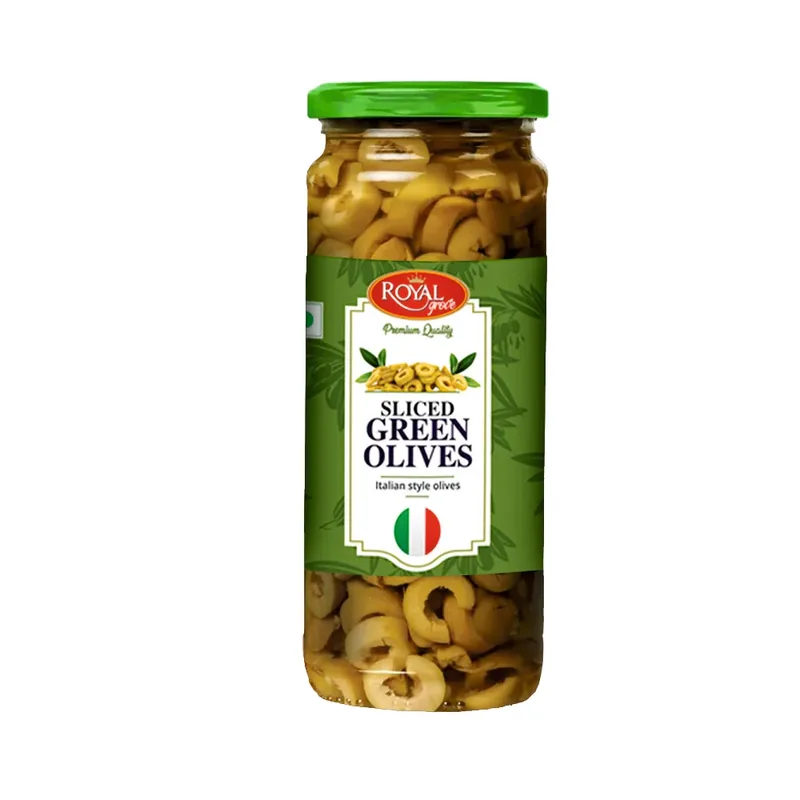 Green Sliced Olives (12 X 450Gm)