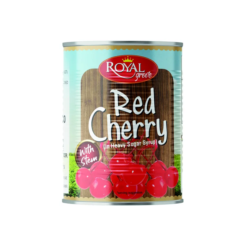 Red Cherry with Stem (24 X 800 Gm)