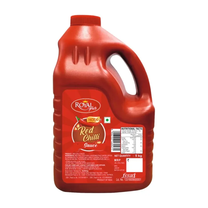 Red Chilli Sauce (4 X 5 Kg)