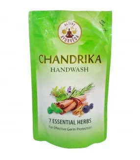 CHANDRIKA HAND WASH - 7 ESSENTIAL HERBS , 180 Ml ( BUY 2 GET 1 FREE )